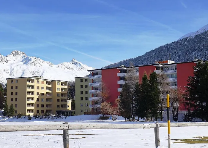 Lägenhet Appartmenthaus Skyline 309 St. Moritz